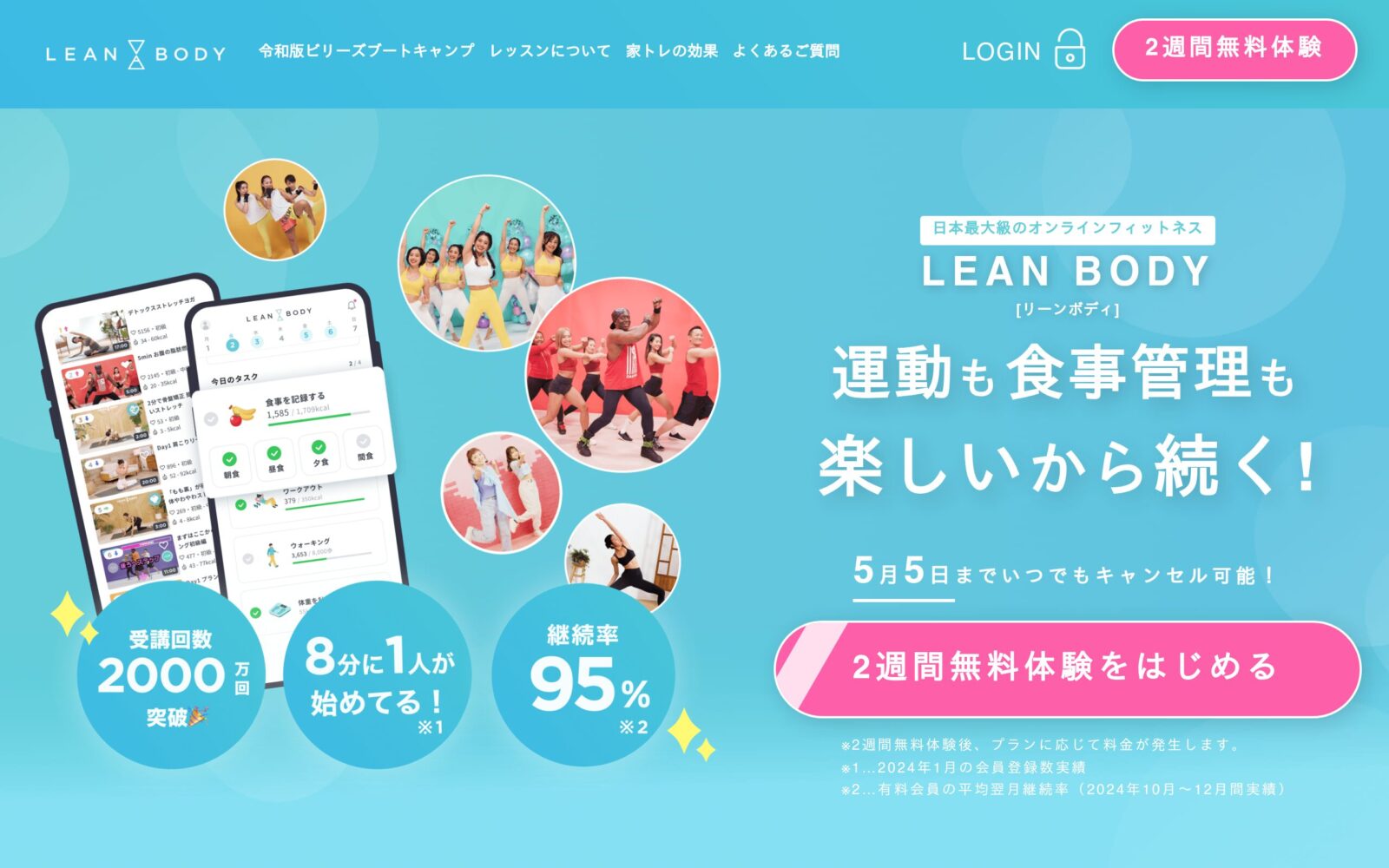LEAN BODY公式サイト